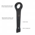 Uxcell 22mm Box End Ring Type Wrench High Tensile Steel Single Head Hand Tool