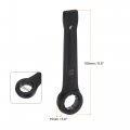 Uxcell 22mm Box End Ring Type Wrench High Tensile Steel Single Head Hand Tool