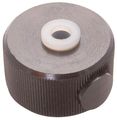 1 23 Thd Knurled Nut Button Thread Nuts Steel Each 