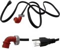 Block Heater Kit Engine For 2020 2023 Dodge Ram Cummins 6 7 L 2500 3500 1 8m 120v Power Cord With Rubber Sheathing 