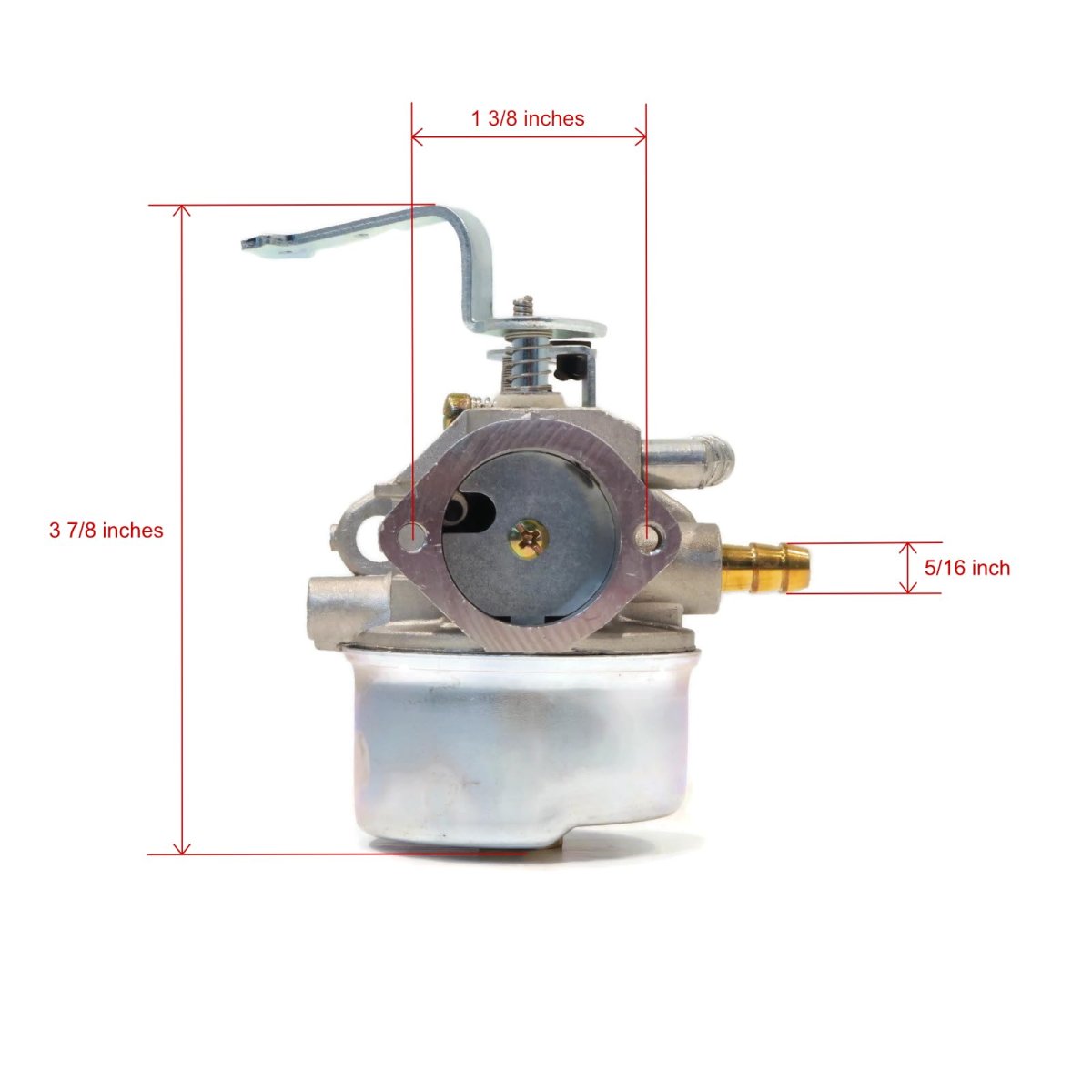 Carburetor With Gasket For Tecumseh Hm100-159287u Hm100-159287x Hm100-159291r Fits Hm80 Hm85 Hm90 Hm100 Lh318xa Lh358ea Lh358xa