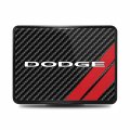 Ipick Image Compatible With Dodge Uv Graphic Carbon Fiber Look Metal Face-plate On Abs Plastic 2 Tow Hitch Cover