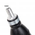 Pucky 10mm Bulb Type Rubber Fuel Transfer Vacuum Gasoline Diesel Pump For Marine Boat Accessories Silver Hand 10cm