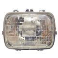 Headlight Assembly For Chevy C2500 1988 To 2000 Driver Or Passenger Side Single Piece Capsule Halogen Replaces Gm2500112 And 