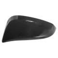 Black Left Side Car Door Wing Mirror Cover Rear View Cap For Toyota Rav4 2013-2019 