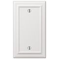 Amerelle 94bw Continental White Cast 1 Blank Wallplate 