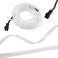2 Meter 6ft Neon El Wire String Strip Ice Blue Cold Light Glow With Cigarette Lighter For Car Interior Decoration