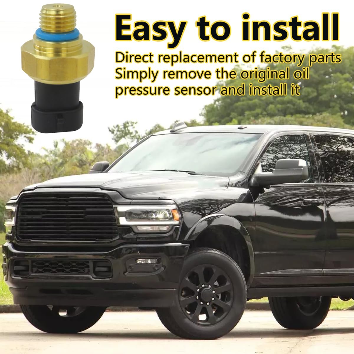 Oil Pressure Sensor For Cummins N14 M11 Isx L10 Dodge Ram 2500 3500 5 9l Replace 5011434aa 5012991aa 5012991ab 5012991ac