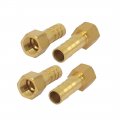 1 8bsp Female Thread 8mm Dia Brass Hose Barb Coupler Connector 4pcs 