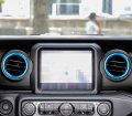Air Conditioner Vent Ring Interior Accessories For Wrangler Jl 2018-2023 Gladiator Jt 2020-2023 Dashboard Conditioning Outlet