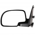 Ocpty Black Driver Side And Passenger View Mirror Smooth With Manual Adjustment Fold Non-heated Compatible For 2003-2006