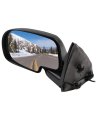 Left Side View Mirror For 2003 2007 Chevy Silverado 1500 Classic Heated Power Adjustment With Turn Signal Manual Fold Black 