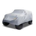 Suv Car Cover For Jeep Wrangler Jk Jl 4 Door 2007 2021 Waterproof Sun Dust Wind Snow Protection 210d Oxford Cloth Gray With 