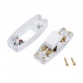 Inline Cord Switch On-off Dpst Feed-through Rocker With Indicator For Bedroom Table Lamp Desk Light 110-250v Voltage Pack Of 4 