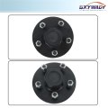 Pre Assembled 5 On 4 In Trailer Hub Kit With Bearing Replacement For 3500 Lbs 84 Spindle 8 Piece Set