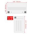 Caltric Agm Battery Yt12a-bs Compatible With Aprilia Tuono V4 1000 1100 12v 10ah Cca 160 639792