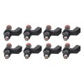 8pcs Fuel Injector For Suzuki Gsxr1000 E03 Gsx1300r E3 E28 E33 Throttle Body Hose Joint 