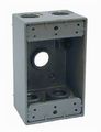 Raco 5406-0 4 5 X 2 75 Gray Single Gang Die Cast Alum Extension Adapt 