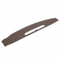 Front Upper Vent Portion Dash Board Cover Overlay Compatible With Cadillac Escalade Esv Ext 07-14 Dark Brown 