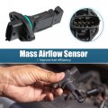 X Autohaux Car Mass Air Flow Sensor Meter Automotive For Volvo S60 2002-2007 S80 No Black