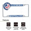 Fayetteville State University Metal License Plate Frame And Sticker For Front Or Back Of Car Officially Licensed Sticker Combo 