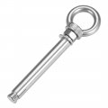 Uxcell M10 X 120 Expansion Eyebolt Eye Nut Screw With Ring 304 Stainless Steel Anchor Raw Bolts 1 Pcs