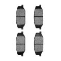Front Brake Pads For Suzuki Samurai 1994 1995 Semi Metallic Friction 5000 Advanced Series 1 64 In Inner Pad Height