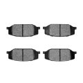 Front Brake Pads For Suzuki Samurai 1994 1995 Semi Metallic Friction 5000 Advanced Series 1 64 In Inner Pad Height