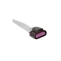 Multi Purpose Pigtail For Cadillac Escalade Esv Ext 2007 2012 5 Wire 17 72 In Length 15 Gauge Male Connector Female Terminal 