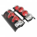Kuafu Tail Lights Compatible With 1996-2002 Chevy Express Gmc Savana 1500 2500 3500 Taillights Driver Passenger Side Black