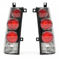 Kuafu Tail Lights Compatible With 1996-2002 Chevy Express Gmc Savana 1500 2500 3500 Taillights Driver Passenger Side Black