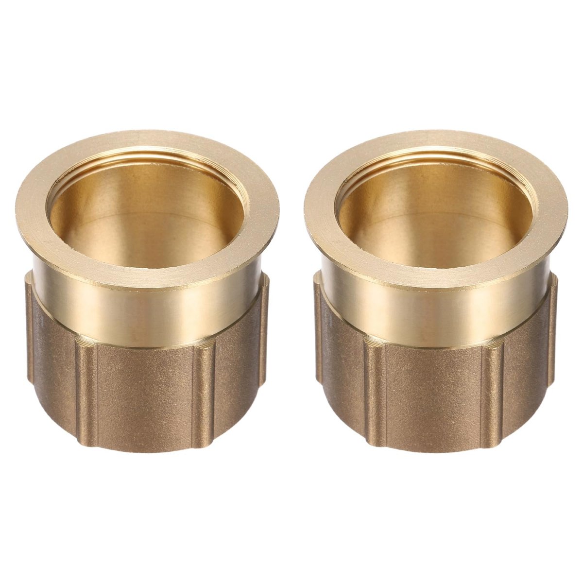 2pcs Faucet Nut Fixed Base Id 18 X H 1 42 Copper Fixing Tap Fastener Assembly For Kitchen And Bathroom