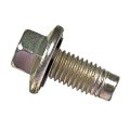 Engine Oil Drain Plug For Ford Transit 350 Hd 2022 2023 2024 Steel Silver Square Head Fine Thread M12 1 75 Part Number 11519933 