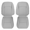 Driver Passenger Bottom Top Lean Back Perforated Leather Seat Cover Light Gray For Lexus Es350 Sedan 2007 2008 2009 2010 2011 