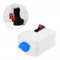 Windsn Washer Bottle Kit Universal Windshield Pump Tank Cleaning Tools 12v For Classic Cars