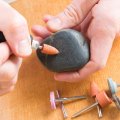 Uxcell Mounted Grinding Bits Grinder Heads Different Head Shapes Silicone Polishing Wheels For Rotary Tools Gray 6pcs
