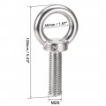 Uxcell Lifting Eye Bolt M20 X 70mm Male Thread 304 Stainless Steel For Hanging Pack Of 1