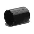 3 Straight Turbo Intercooler Intake Piping Coupler Silicone Hose Black 