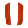 Front Side Marker Light Pair For Jeep Grand Cherokee L 2021 2022 2023 Amber Led Lens Capa Certified Abs Plastic Ch2550138c 