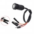 Wflnhb Ignition Switch With Key 35100-hm5-671 35010-hc4-670 Replacement For 1988-2000 Honda Fourtrax 300 Trx300 Trx300fw