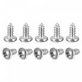 Uxcell Self-tapping Screws 12x1 2 50pcs Phillips Self Tapping Screw 304 Stainless Steel