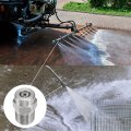 4pcs Pressure Washer Tip 1 4 Male Npt Threaded Spray Nozzles Stainless Steel For Water Gun Broom And Undercarriage Cleaner5 