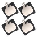 D779 Rear Disc Brake Pad Set With Hardware For Chrysler Crossfire Mercedes Benz C230 C240 C280 E300 Slk230 Slk280 Slk300 Slk320 