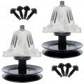 Aintier New Spindle Assembly Pack 2 W Bolts Fits For Rzt54 918-06978
