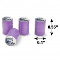 Salmon Fishing Valve Stem Caps For Tire Rim Wheel Aluminum Purple