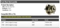 Front Wheel Bearing Hub Assembly For 1998 To 2003 Dodge Durango With 2 Abs Brakes Fits Awd And 4wd Models W0186-x967355