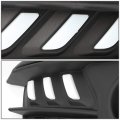 Compatible With Honda Civic Pair Of Bumper Driving Running Led Drl Fog Light Black Bezel Frosted Lens Amber