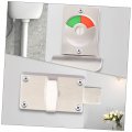 Gadpiparty 4 Sets Bathroom Door Locks Stall Partition Indicator Handle Rv Vacant Occupied Lock Stainless Steel Zinc Alloy