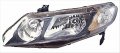 Headlight For Honda Civic Hybrid 2006 2011 Halogen Waterproof Rear Assembly Ho2502127n 