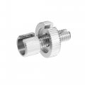 X Autohaux 1 Pcs M8 Brake Clutch Cable Line Adjuster Screw Adjusting Bolt With Slotted For Motorcycle Bike Scooter Aluminum